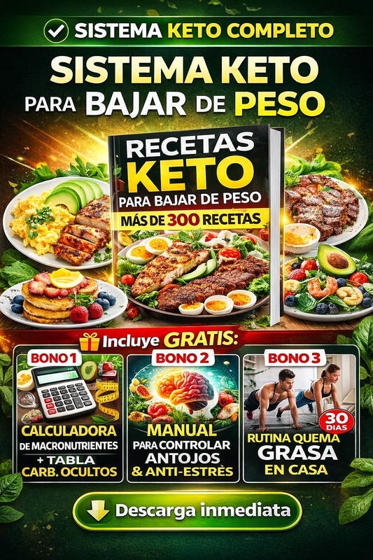 Descubre el sistema keto paso a paso que puede ayudarte a bajar hasta 10 kg en 30 días